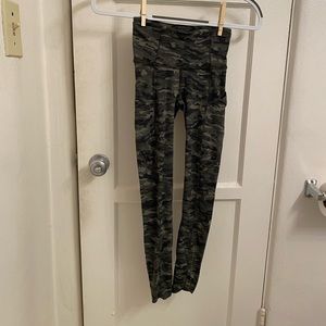Lululemon Fast & Free Tight | Camo print
